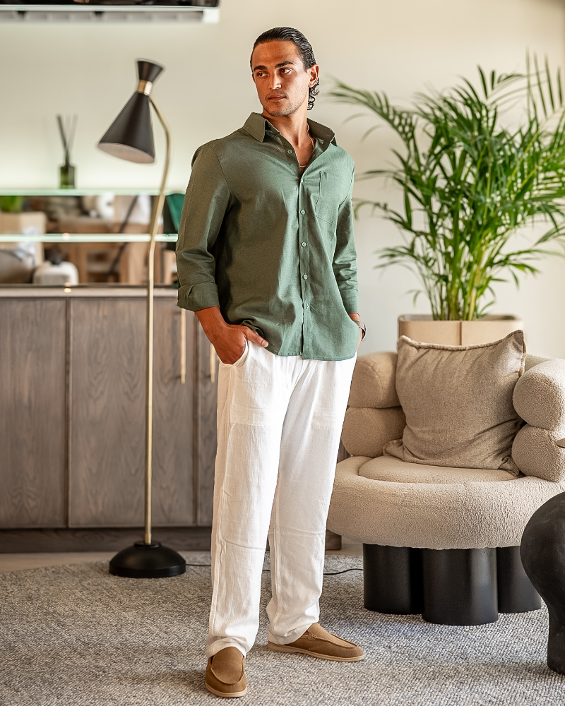 The Riviera Linen Set