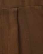 Men’s Mandarin Collar Shirt – Relaxed Fit Textured Cotton Shirt